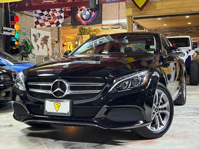 used 2018 Mercedes-Benz C-Class car, priced at $18,985