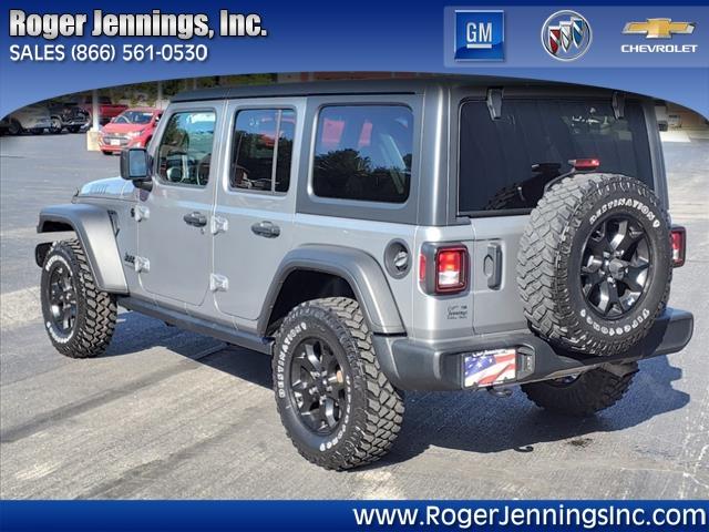 used 2021 Jeep Wrangler Unlimited car, priced at $35,900