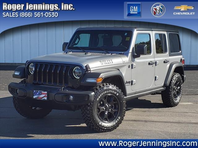 used 2021 Jeep Wrangler Unlimited car, priced at $35,900