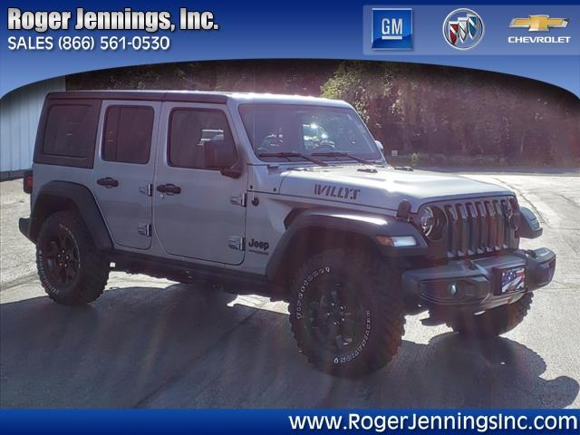 used 2021 Jeep Wrangler Unlimited car, priced at $35,900