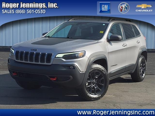 used 2021 Jeep Cherokee car, priced at $27,900