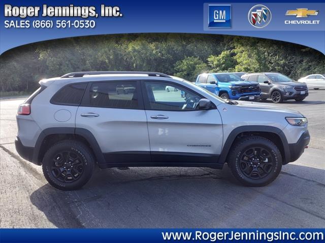 used 2021 Jeep Cherokee car, priced at $27,900