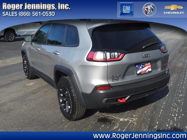 used 2021 Jeep Cherokee car, priced at $27,900