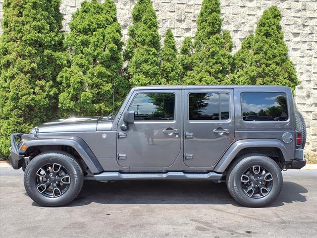 used 2018 Jeep Wrangler JK Unlimited car, priced at $23,996