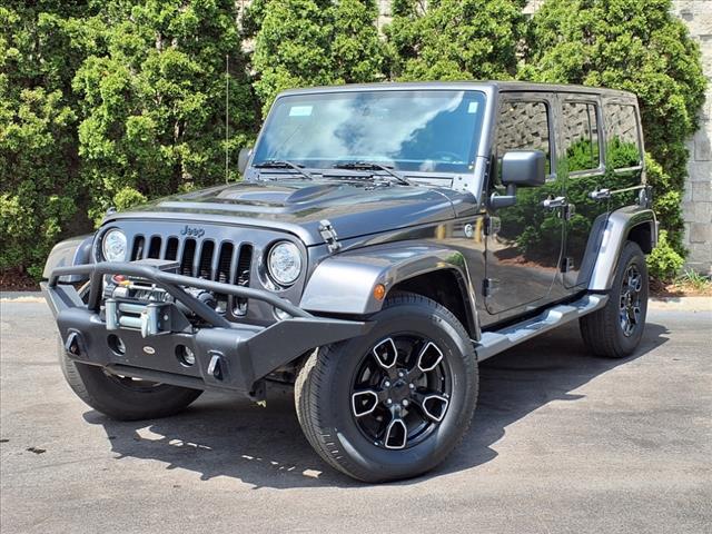 used 2018 Jeep Wrangler JK Unlimited car, priced at $23,996
