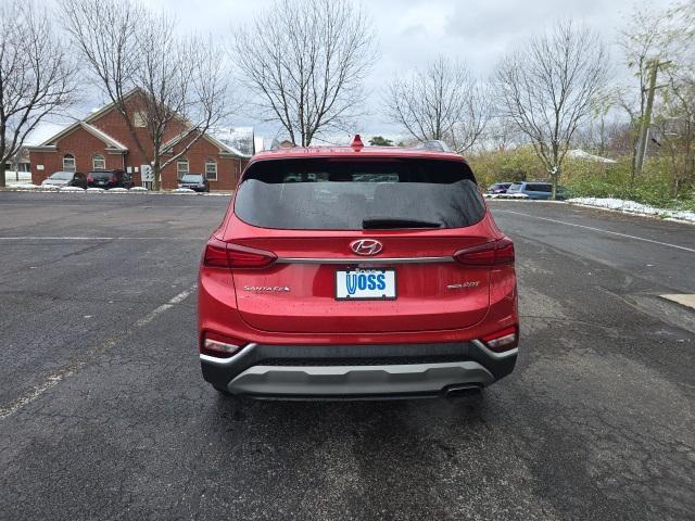 used 2019 Hyundai Santa Fe car, priced at $17,150