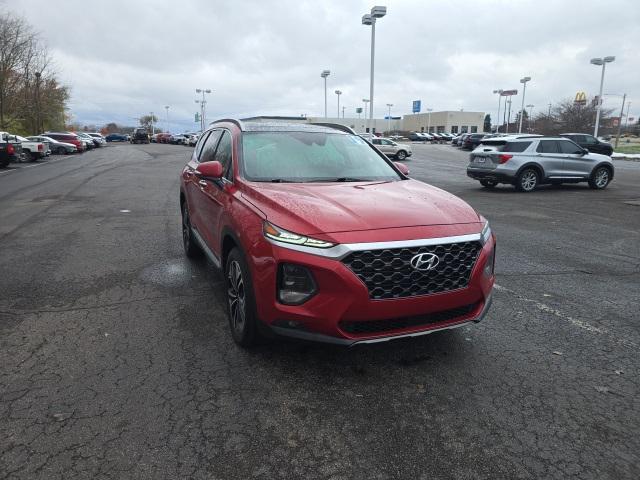 used 2019 Hyundai Santa Fe car, priced at $18,900