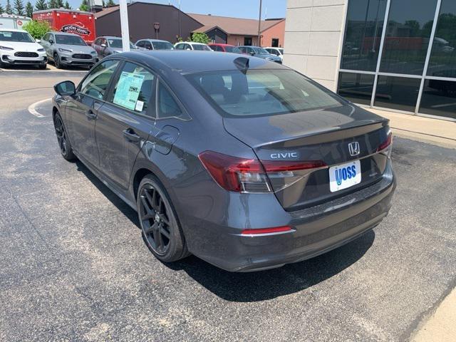 new 2025 Honda Civic Hybrid car, priced at $29,100