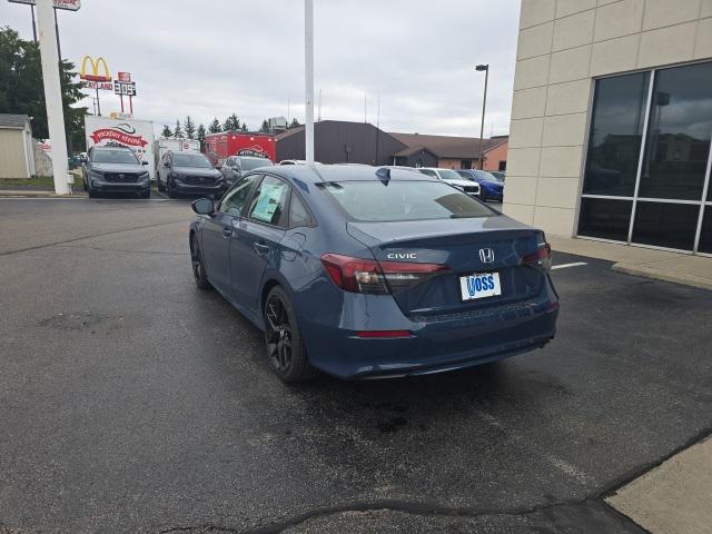 new 2025 Honda Civic car, priced at $27,100