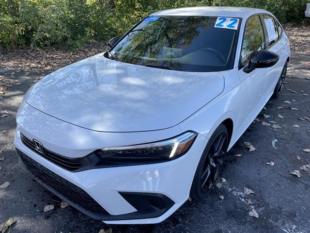 used 2022 Honda Civic car, priced at $23,300