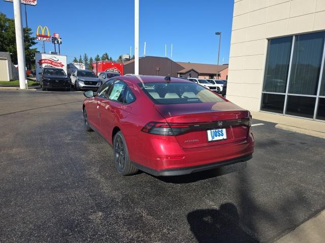 new 2025 Honda Accord car, priced at $31,100