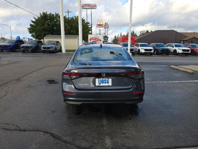 new 2025 Honda Accord car, priced at $30,600