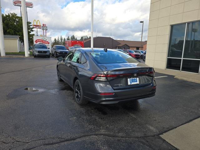 new 2025 Honda Accord car, priced at $30,600