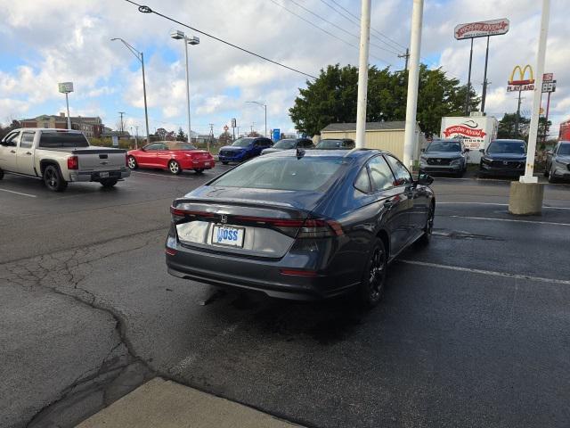 new 2025 Honda Accord car, priced at $30,600