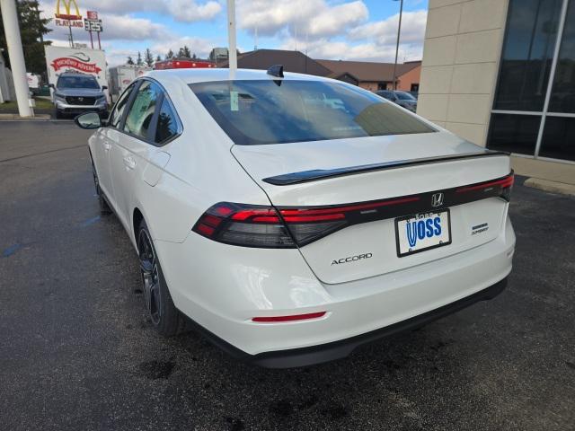 new 2025 Honda Accord Hybrid car, priced at $33,600