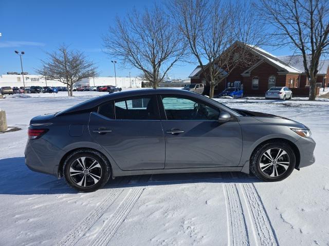 used 2021 Nissan Sentra car, priced at $18,500