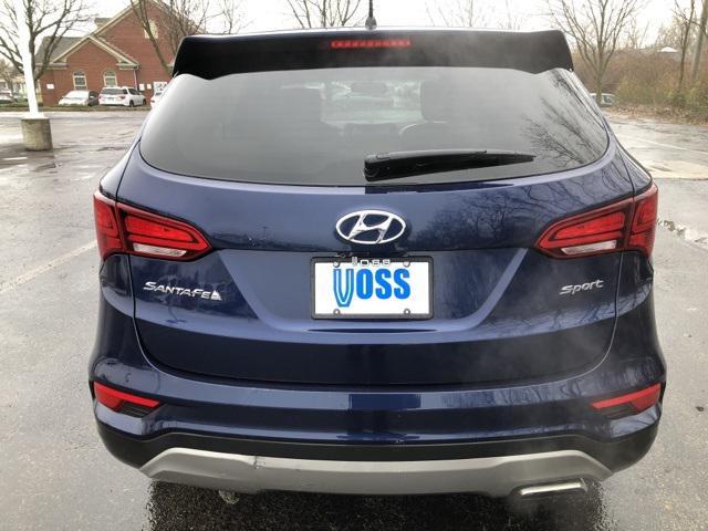 used 2018 Hyundai Santa Fe Sport car, priced at $12,500