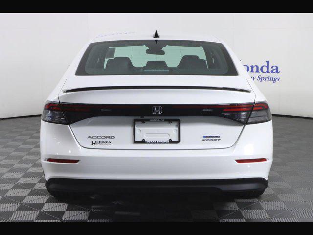 new 2025 Honda Accord Hybrid car, priced at $35,205