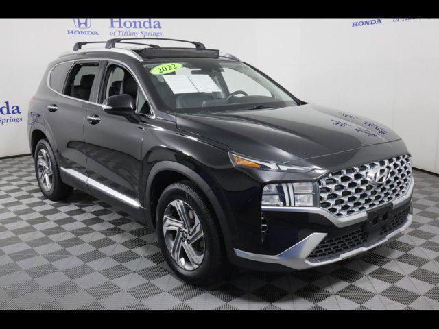 used 2022 Hyundai Santa Fe car, priced at $18,875