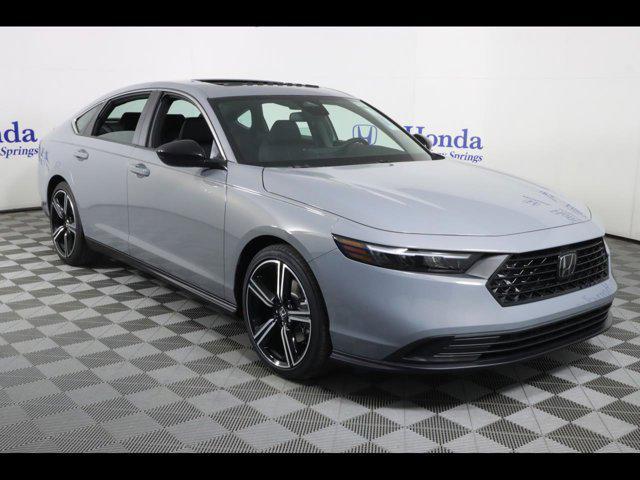 new 2025 Honda Accord Hybrid car, priced at $35,305