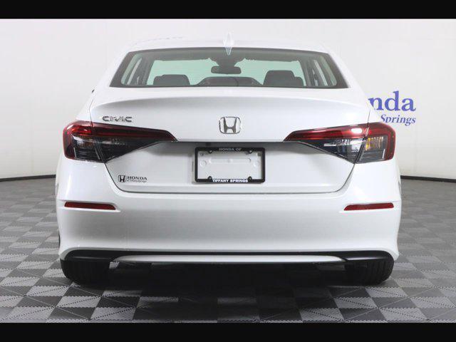 new 2025 Honda Civic car, priced at $25,800