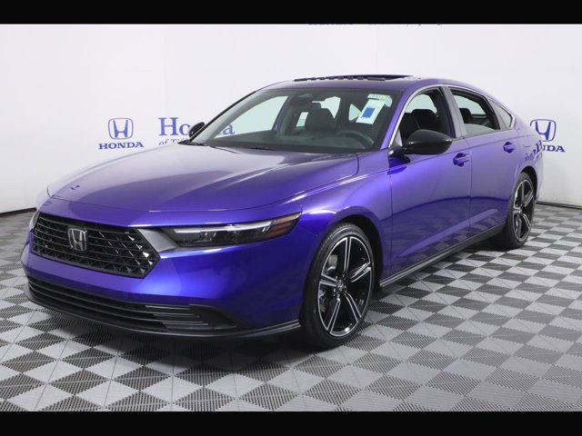 new 2025 Honda Accord Hybrid car, priced at $35,205