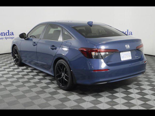 new 2025 Honda Civic Hybrid car, priced at $30,555
