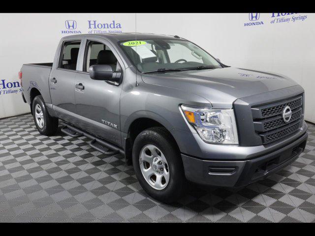 used 2021 Nissan Titan car, priced at $30,875