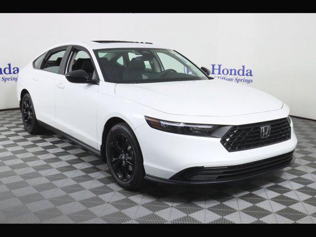 new 2025 Honda Accord car, priced at $32,110