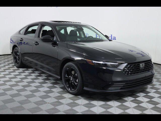 new 2025 Honda Accord car, priced at $31,755