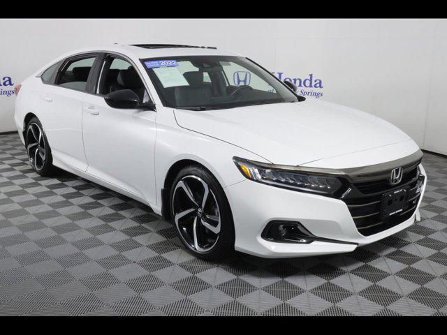 used 2022 Honda Accord car, priced at $29,875