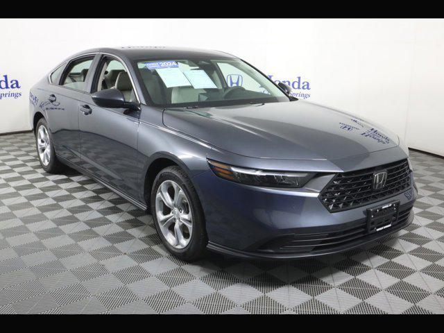 used 2024 Honda Accord car, priced at $30,875