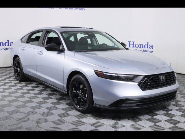 new 2025 Honda Accord car, priced at $31,755