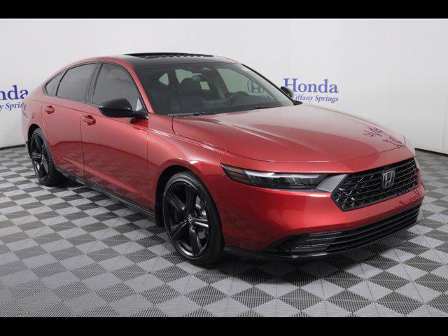new 2025 Honda Accord Hybrid car, priced at $37,025