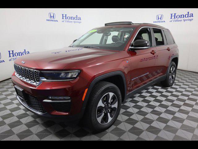 used 2023 Jeep Grand Cherokee 4xe car, priced at $33,875