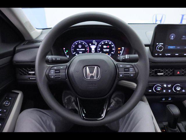 new 2025 Honda Accord car, priced at $32,210