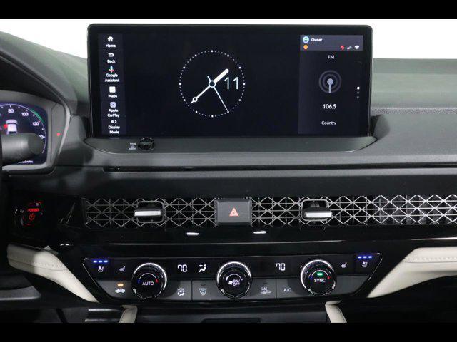new 2025 Honda Accord Hybrid car, priced at $40,905