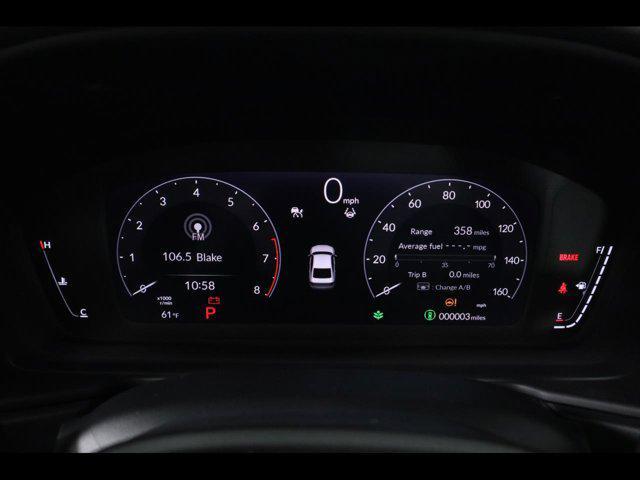 new 2025 Honda Accord car, priced at $32,210