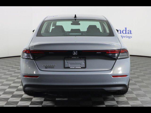 new 2025 Honda Accord car, priced at $32,210