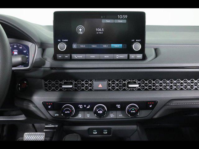 new 2025 Honda Accord car, priced at $32,210