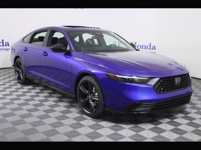 new 2025 Honda Accord Hybrid car, priced at $36,925