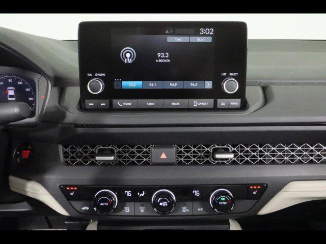 new 2025 Honda Accord car, priced at $32,165