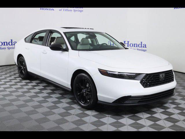 new 2025 Honda Accord car, priced at $32,165