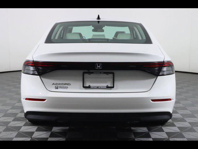 new 2025 Honda Accord car, priced at $32,165