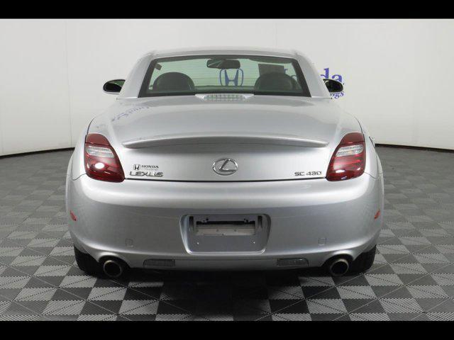 used 2006 Lexus SC 430 car, priced at $14,875