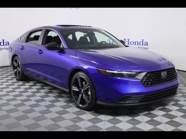 new 2025 Honda Accord Hybrid car, priced at $35,305