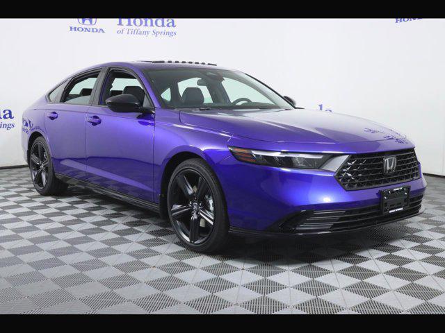 new 2024 Honda Accord Hybrid car, priced at $36,425