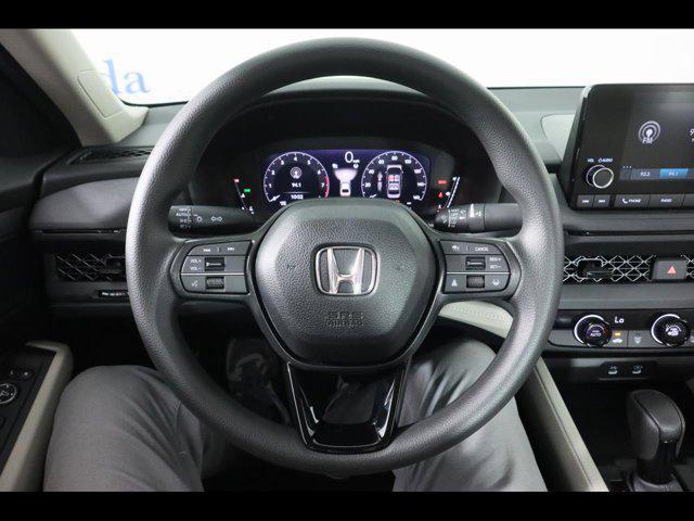 new 2025 Honda Accord car, priced at $29,845