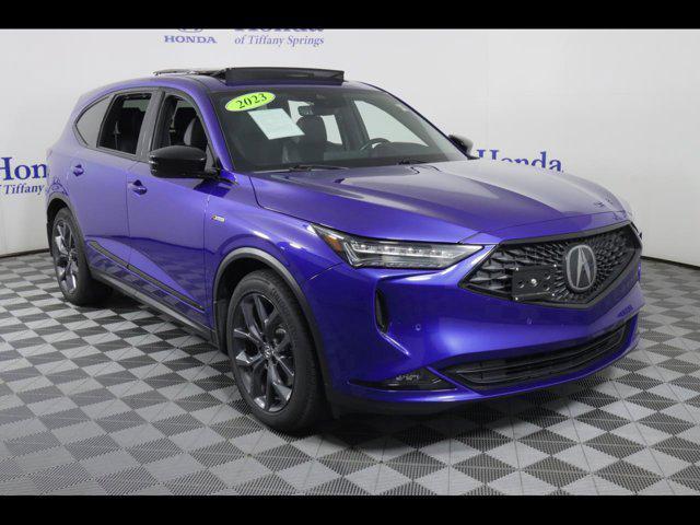 used 2023 Acura MDX car, priced at $44,875