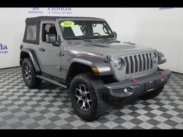 used 2021 Jeep Wrangler car, priced at $32,875